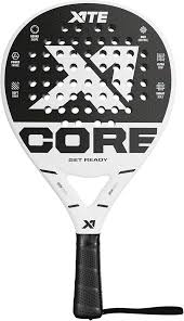 X1TE Padel Racket Core Weiß – Leichter 360g Schläger