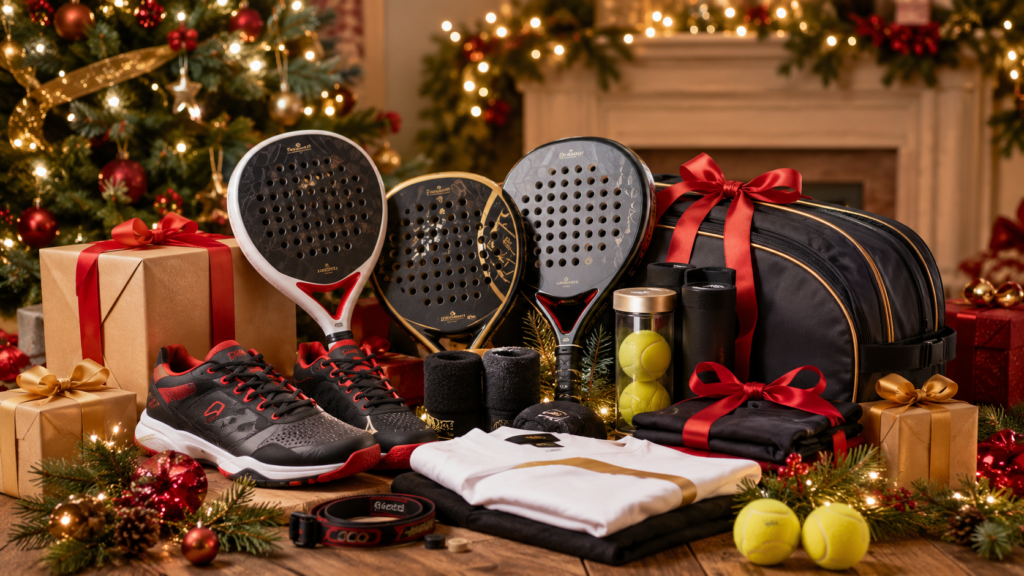 regalos navideños de padel