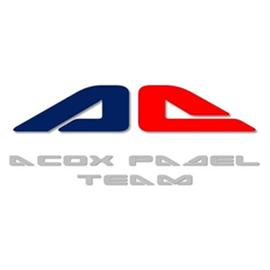 Logo marca de pádel Acox