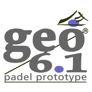 Logo marca de pádel Geo 6.1
