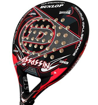 pala de padel dunlop assassin red