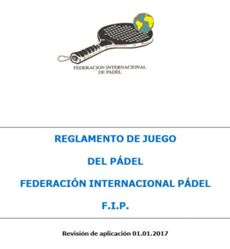 Reglamento Pádel FIP