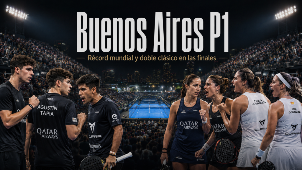 Buenos Aires P1: récord mundial y finales de máxima rivalidad